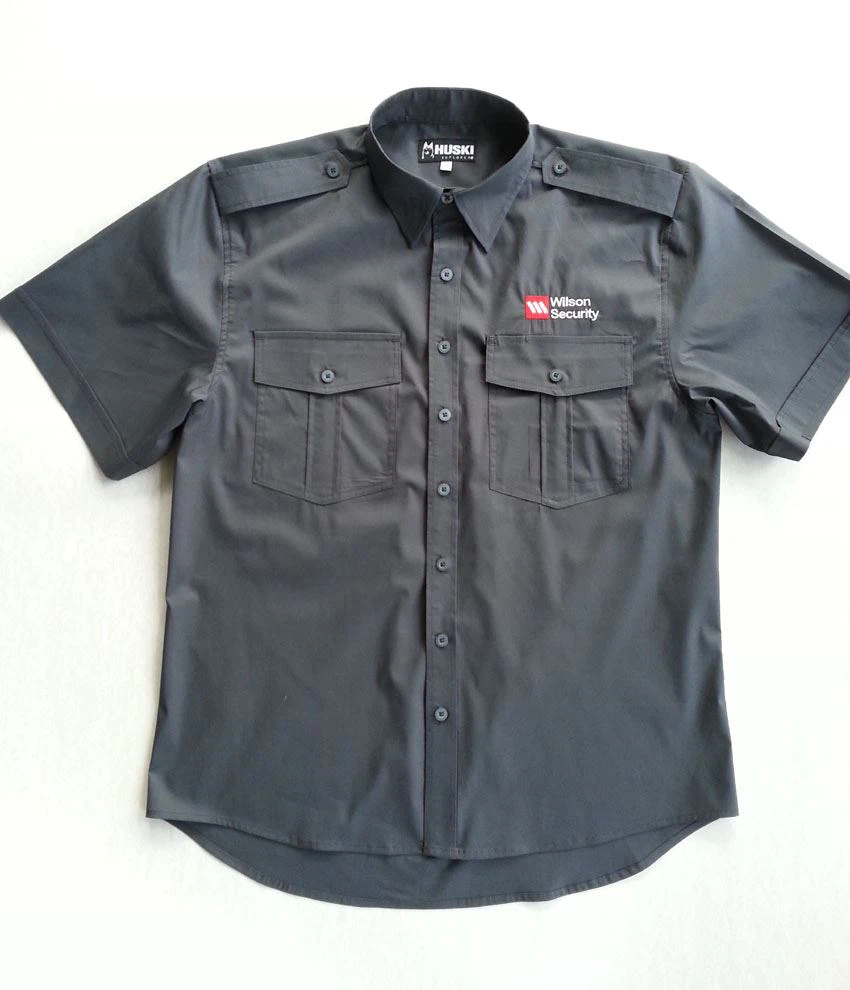 Men’s Short Sleeve Guard Shirt Safety Shirt Security Shirt